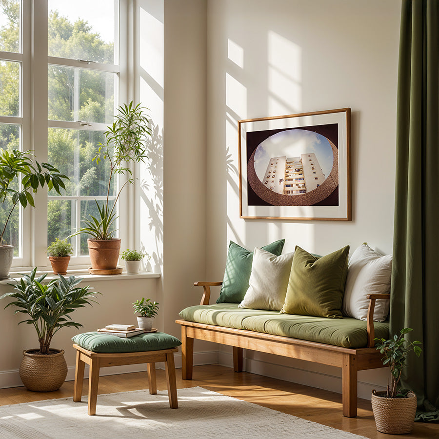 Givatayim wall art, Israel cityscape print, Tel Aviv skyline poster, pigeon view photography, urban architecture print, fine art Israel print, Givatayim skyline art, Israeli city wall art, modern Israel photography, architectural bird’s-eye view, Givatayim fine art