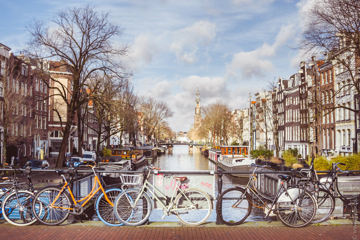 Prinsengracht Amsterdam, Amsterdam canal Prinsengracht bikes, Amsterdam canal houses Prinsengracht, bicycles on canal bridge Amsterdam, Prinsengracht canal view Amsterdam, Amsterdam iconic canals Netherlands, Dutch canal houses Prinsengracht, Amsterdam ci