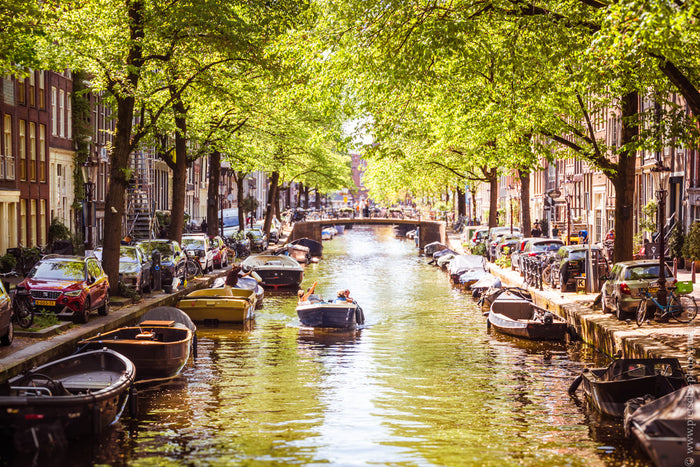 Jordaan Amsterdam canals, Amsterdam wall art, canals of Amsterdam, Jordaan photography, Egelantiersgracht print, Amsterdam canal walk, Jordaan canal reflections, Amsterdam fine art print