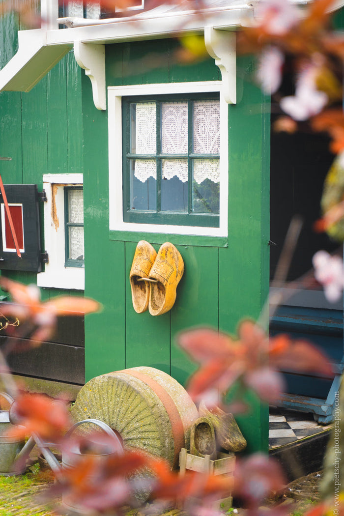 Zaanse Schans village photography, Zaanse Schans wall art, Zaanse Schans Netherlands, Dutch village photography, traditional Dutch houses, Zaanse Schans windmill village, Netherlands travel photography, Dutch heritage village, Zaanse Schans fine art print
