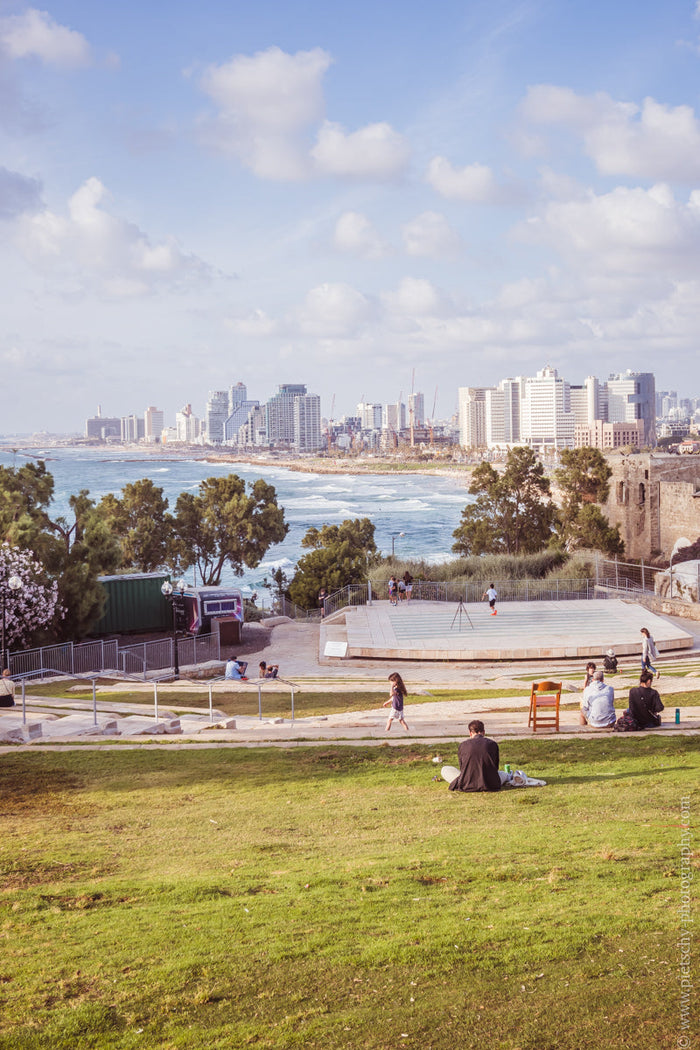 Tel Aviv Yafo beach panorama, Tel Aviv coastline view, Jaffa coastline photography, Tel Aviv waterfront, Tel Aviv skyline from Jaffa, Mediterranean coast Israel, Tel Aviv beach photography, Old Jaffa viewpoint, Tel Aviv cityscape, Jaffa and Tel Aviv skyli