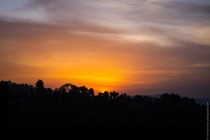 Stefanie Pietschmann photographer, Jerusalem sunset, Sunset in Jerusalem mountains, Western hills of Jerusalem, Jerusalem landscape photography