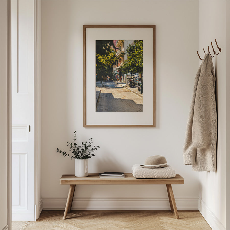 Athens street photography, Psyrri wall art, Athens wall art, Greece poster, Athens photography print, Greek street art, Mediterranean wall art, Athens city poster, Greece wall art, urban photography print