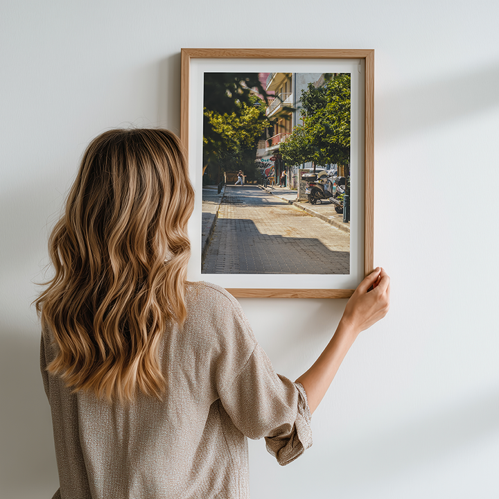 Athens street photography, Psyrri wall art, Athens wall art, Greece poster, Athens photography print, Greek street art, Mediterranean wall art, Athens city poster, Greece wall art, urban photography print