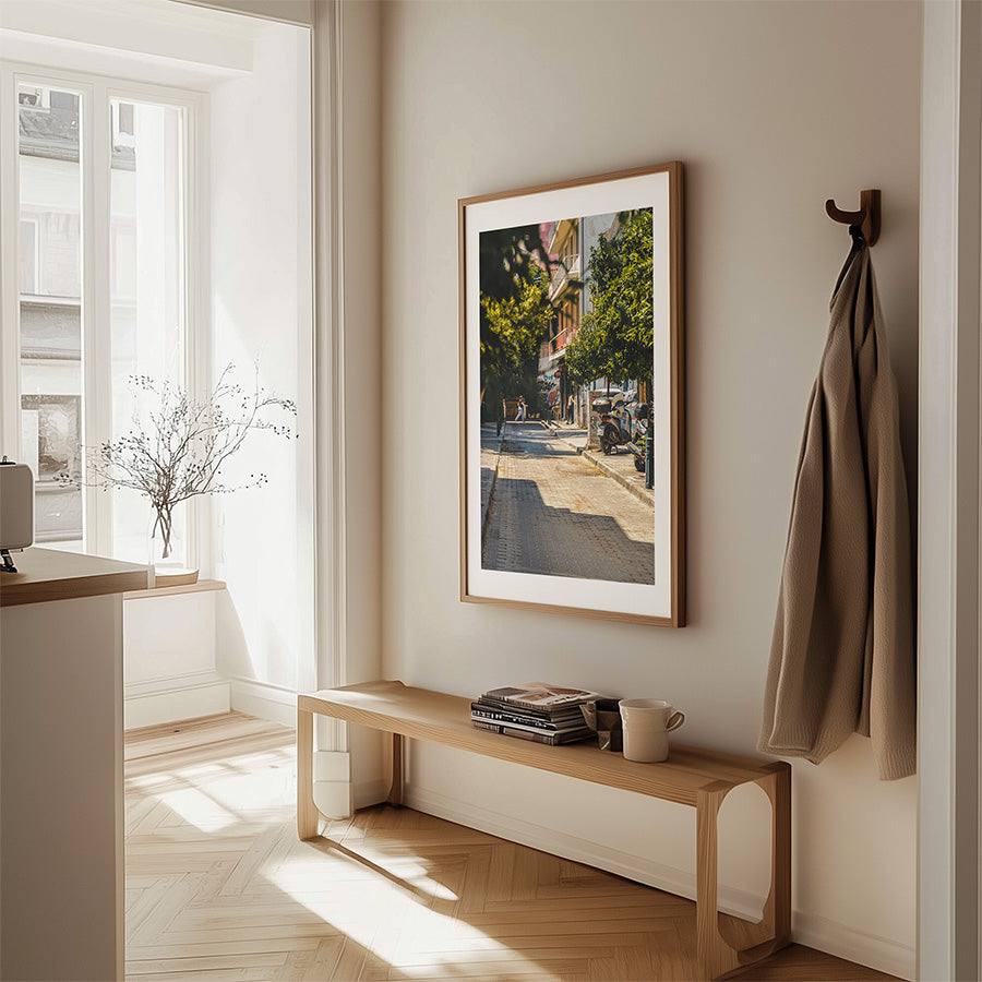 Athens street photography, Psyrri wall art, Athens wall art, Greece poster, Athens photography print, Greek street art, Mediterranean wall art, Athens city poster, Greece wall art, urban photography print