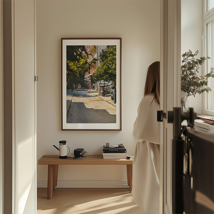 Athens street photography, Psyrri wall art, Athens wall art, Greece poster, Athens photography print, Greek street art, Mediterranean wall art, Athens city poster, Greece wall art, urban photography print