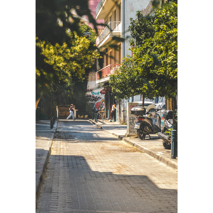 Athens street photography, Psyrri wall art, Athens wall art, Greece poster, Athens photography print, Greek street art, Mediterranean wall art, Athens city poster, Greece wall art, urban photography print