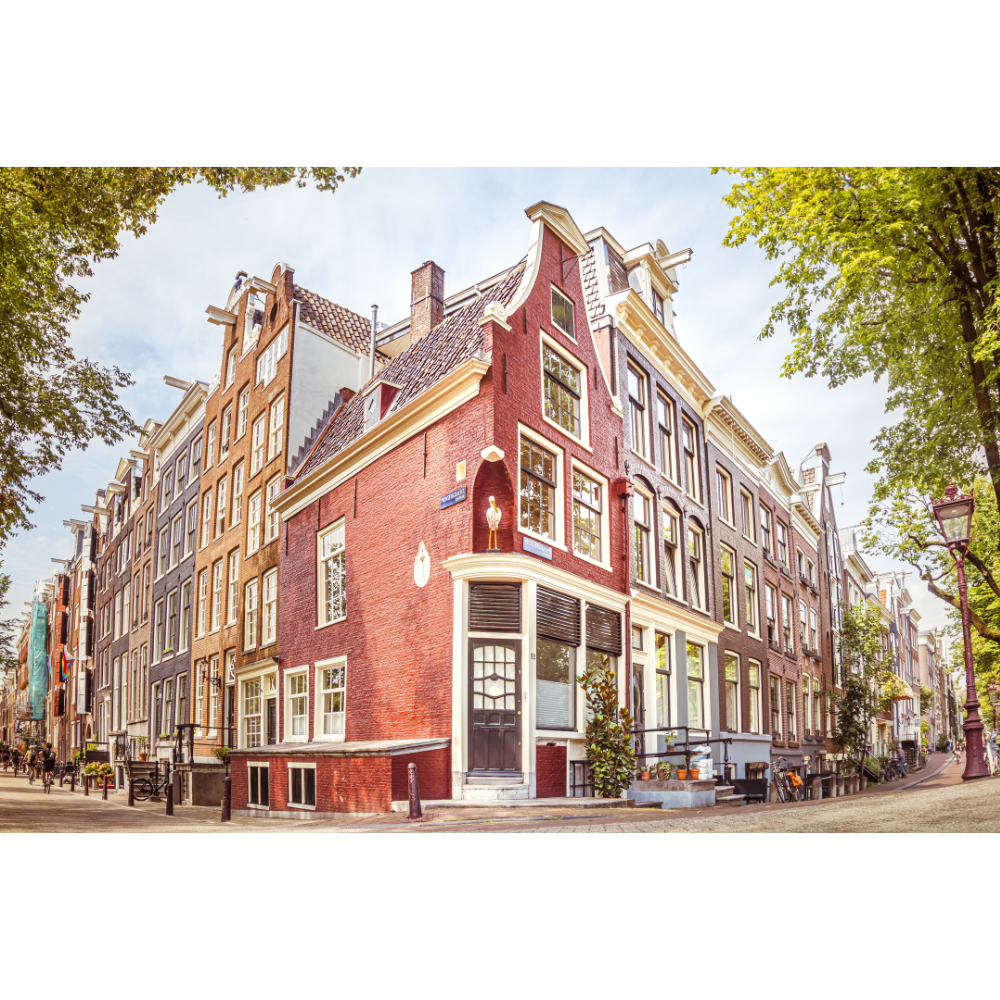 Amsterdam wall art, Prinsengracht print, canal house poster, fine art photography, Amsterdam poster, cityscape wall decor, architectural photo print, Netherlands wall art, Amsterdam home decor, urban fine art print