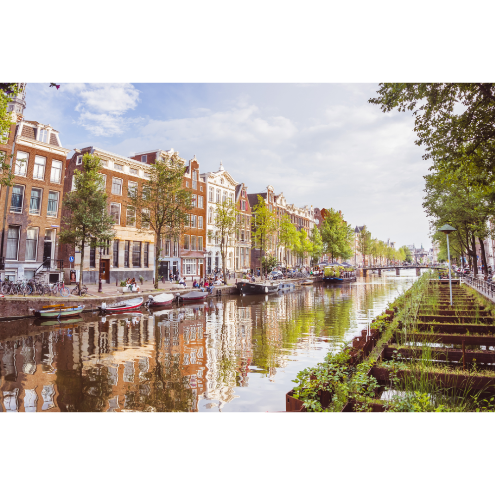 Amsterdam wall art, Amsterdam canal print, Amsterdam poster, Fine art wall art, Amsterdam cityscape photography, Amsterdam photo print, Netherlands wall decor, Amsterdam fine art print