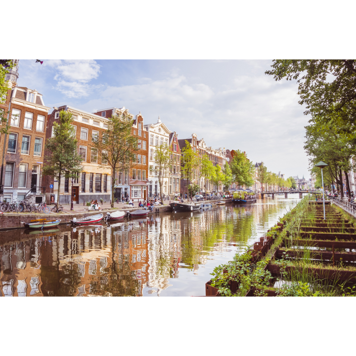 Amsterdam wall art, Amsterdam canal print, Amsterdam poster, Fine art wall art, Amsterdam cityscape photography, Amsterdam photo print, Netherlands wall decor, Amsterdam fine art print