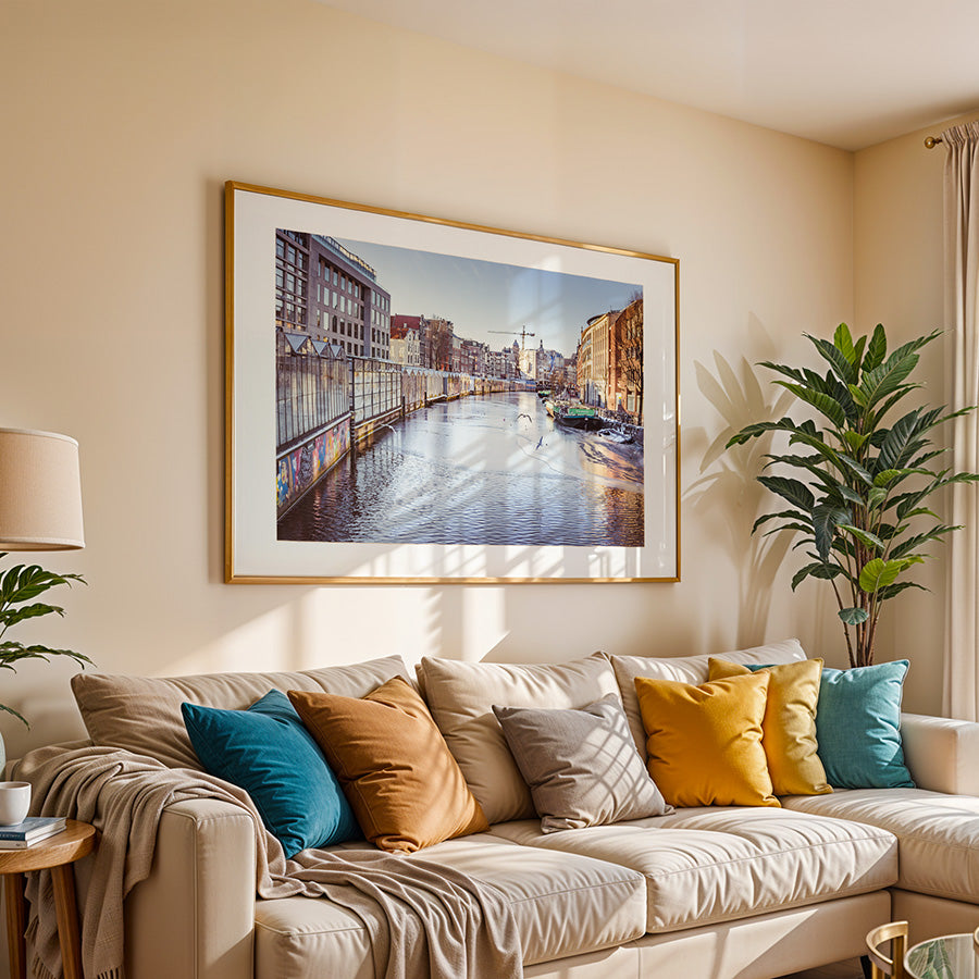 Amsterdam wall art, Amsterdam flower market poster, flower market wall art, Amsterdam poster, fine art print, floral wall decor, Netherlands wall art, botanical poster, canal print, Amsterdam photography print