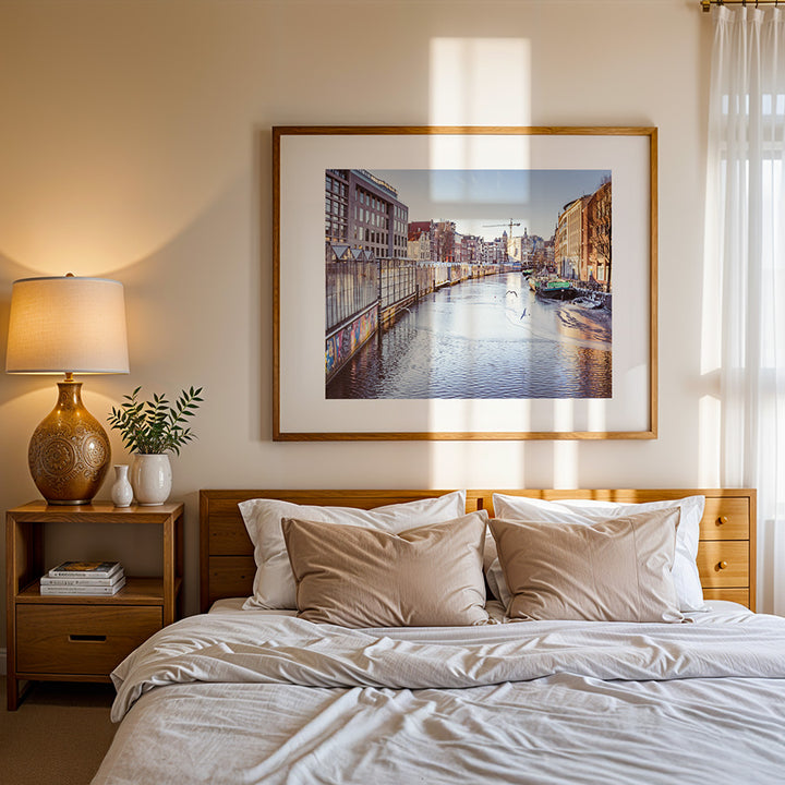 Amsterdam wall art, Amsterdam flower market poster, flower market wall art, Amsterdam poster, fine art print, floral wall decor, Netherlands wall art, botanical poster, canal print, Amsterdam photography print