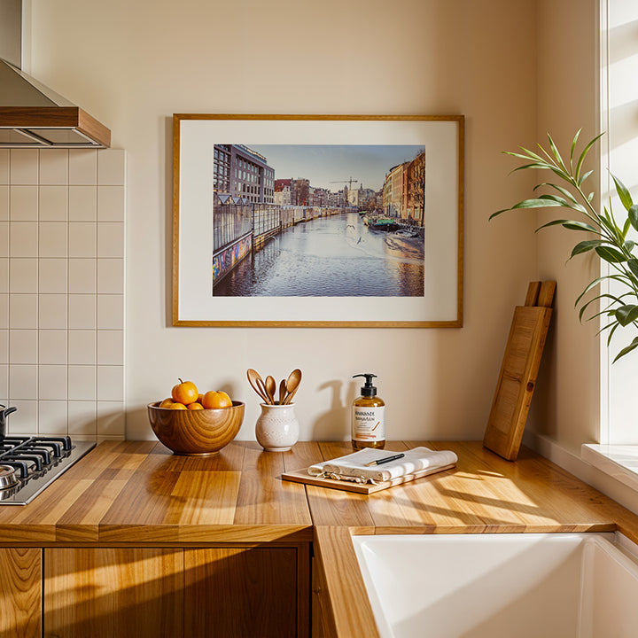 Amsterdam wall art, Amsterdam flower market poster, flower market wall art, Amsterdam poster, fine art print, floral wall decor, Netherlands wall art, botanical poster, canal print, Amsterdam photography print