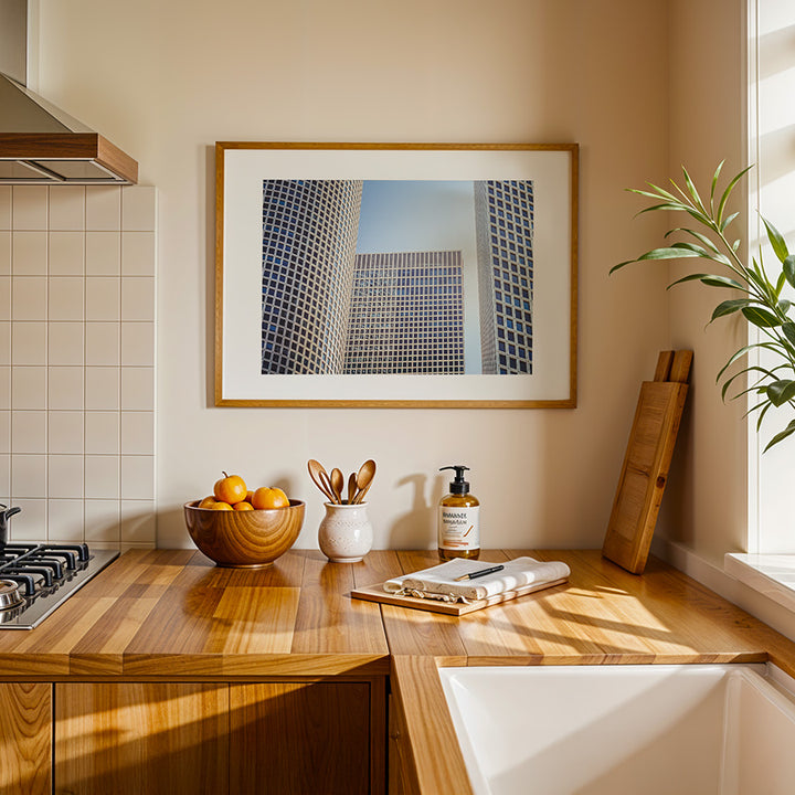 Azrieli Towers Tel Aviv wall art, Tel Aviv skyline wall art, Tel Aviv architecture photography print, modern Tel Aviv cityscape print, Tel Aviv skyscraper wall art, Azrieli Center photography print, Tel Aviv urban skyline poster, Israel cityscape wall art, Tel Aviv fine art photography print, modern architecture Tel Aviv print