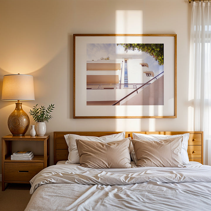Bauhaus wall art, Tel Aviv architecture print, minimalist Bauhaus print, Israel photography art, Bauhaus poster, White City Tel Aviv, Bauhaus photo print, Tel Aviv home decor, fine art architecture print, modernist wall art