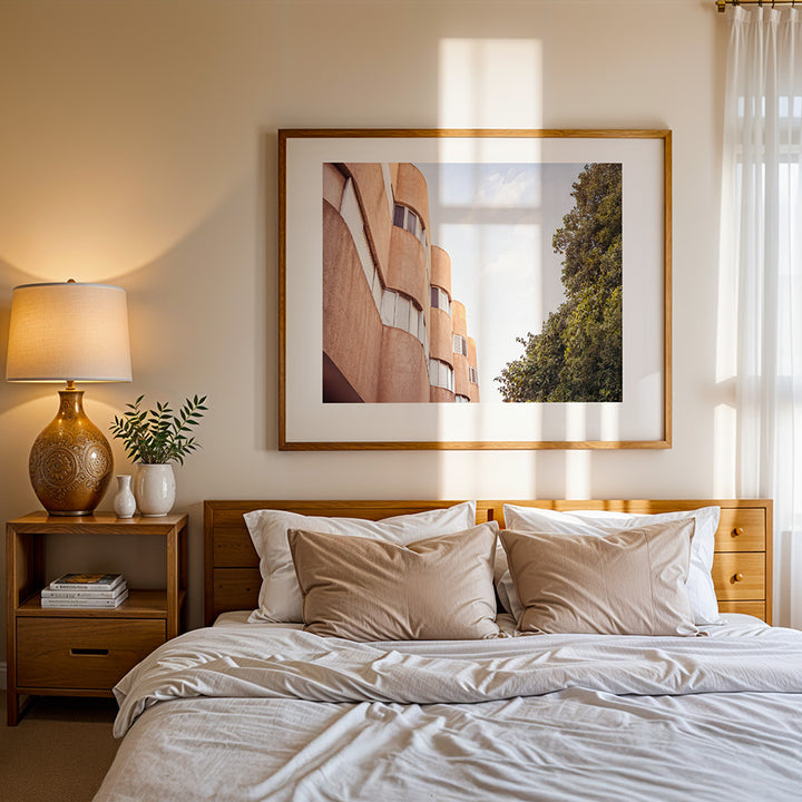 Tel Aviv wall art, Bauhaus poster, architecture photography print, King George Street print, Tel Aviv architecture print, Bauhaus Tel Aviv wall art, urban photography art, fine art print Tel Aviv, Tel Aviv Israel poster, Bauhaus architecture wall decor