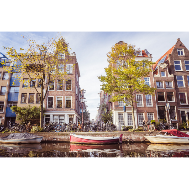 Amsterdam wall art, Jordaan poster, Bloemgracht print, canal Amsterdam photography, Amsterdam fine art print, Dutch canal poster, Amsterdam decor