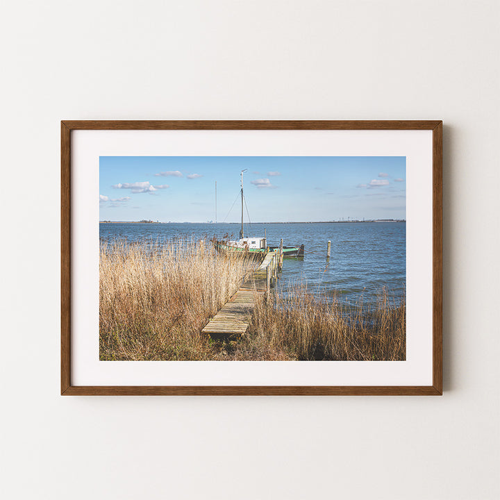 Boat in Amsterdam Durgerdam Fine Art Photography Wall Art