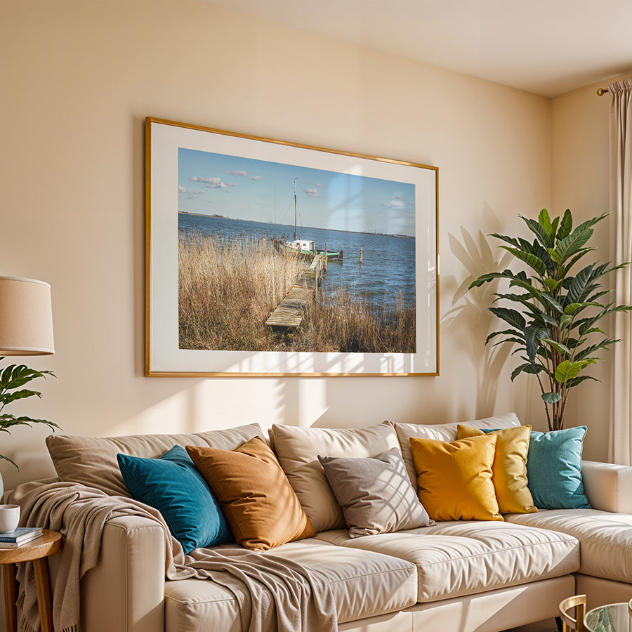 Boat in Amsterdam Durgerdam Fine Art Photography Wall Art