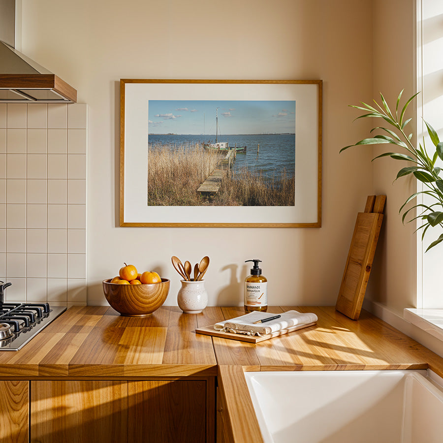 Boat in Amsterdam Durgerdam Fine Art Photography Wall Art