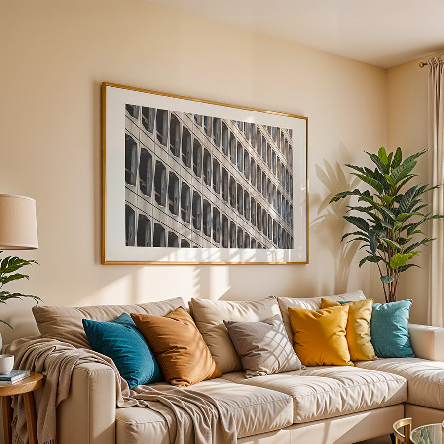 Brussels wall art, Brutalist print, Brutalist architecture print, Brussels architecture wall art, Belgium wall art, fine art photography print, urban wall art, architectural poster