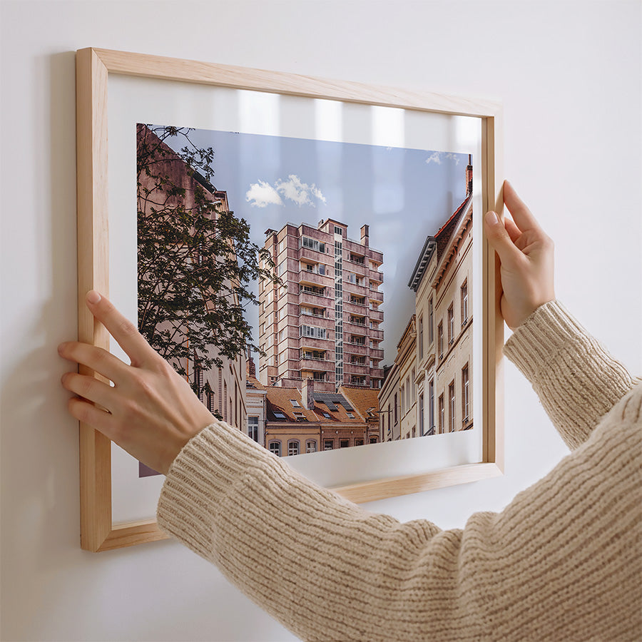 Brussels wall art, Europe Quarter wall art, Brussels print, Brussels poster, brutalist architecture print, urban photography print, Belgium wall art, fine art photography print