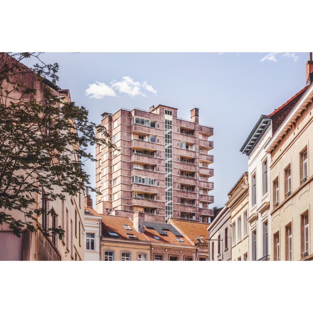 Brussels wall art, Europe Quarter wall art, Brussels print, Brussels poster, brutalist architecture print, urban photography print, Belgium wall art, fine art photography print