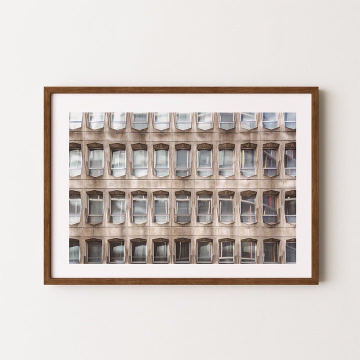 Brutalist architecture Brussels, Brussels wall art, Brussels poster, Belgium print, Brussels photography, brutalist architecture print, modern architecture wall art, architectural photography print, concrete architecture poster, urban photography print
