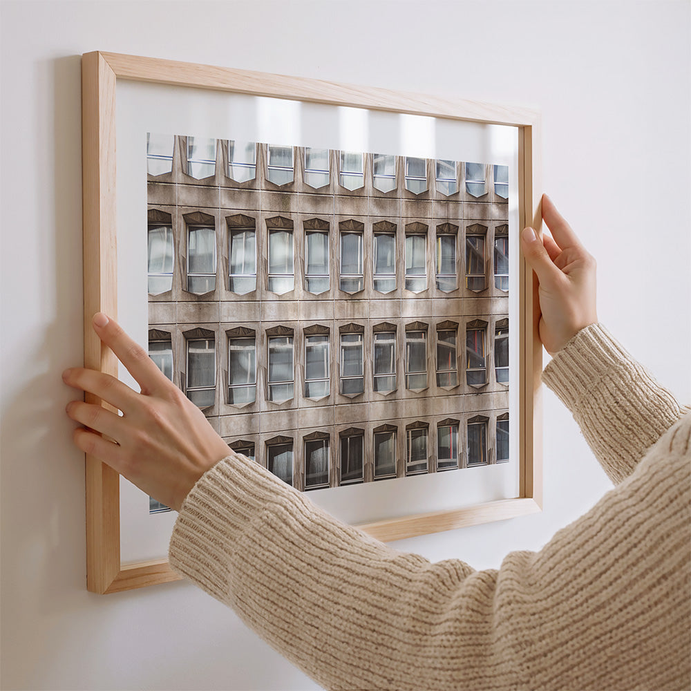 Brutalist architecture Brussels, Brussels wall art, Brussels poster, Belgium print, Brussels photography, brutalist architecture print, modern architecture wall art, architectural photography print, concrete architecture poster, urban photography print