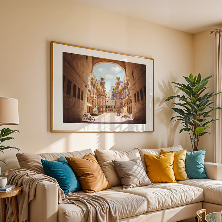Jaffa wall art, Tel Aviv architecture print, Israel urban photography, fine art cityscape print, architectural wall art, travel photography poster, sustainable art print, museum-grade photographic print