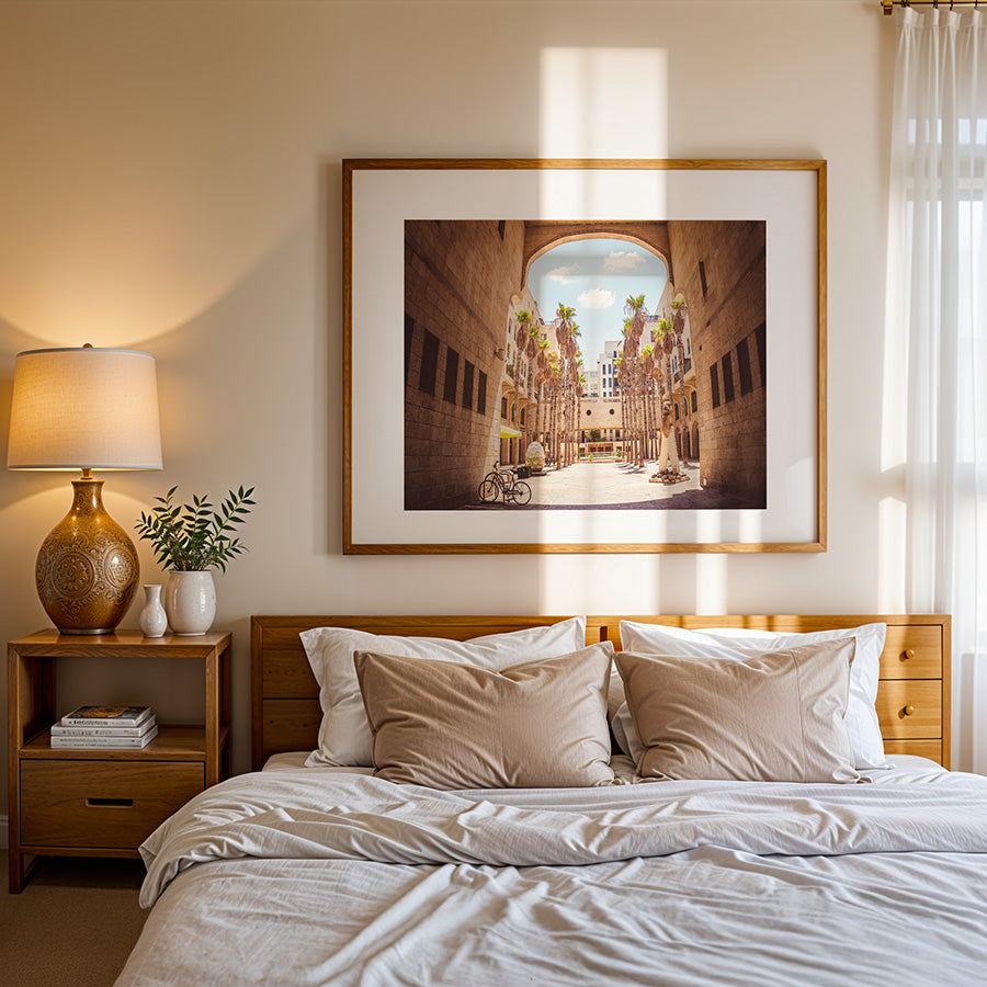 Jaffa wall art, Tel Aviv architecture print, Israel urban photography, fine art cityscape print, architectural wall art, travel photography poster, sustainable art print, museum-grade photographic print