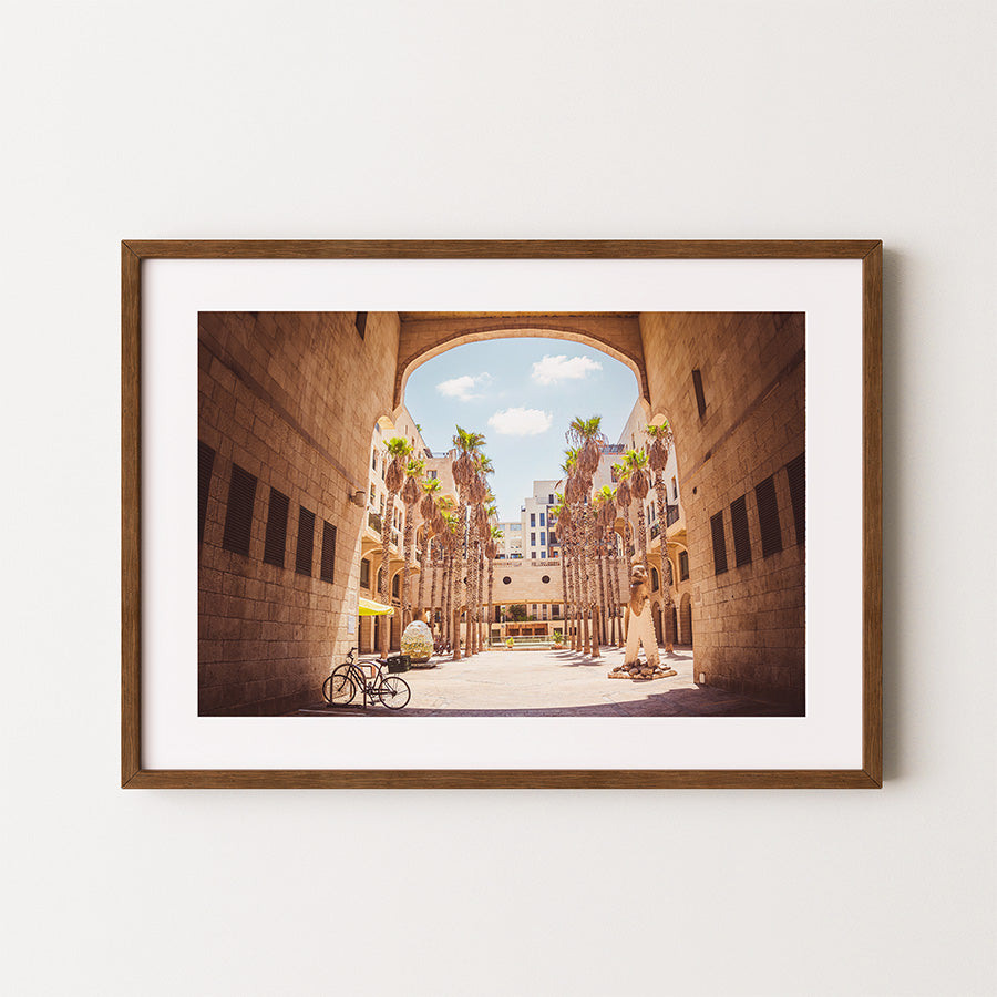 Jaffa wall art, Tel Aviv architecture print, Israel urban photography, fine art cityscape print, architectural wall art, travel photography poster, sustainable art print, museum-grade photographic print