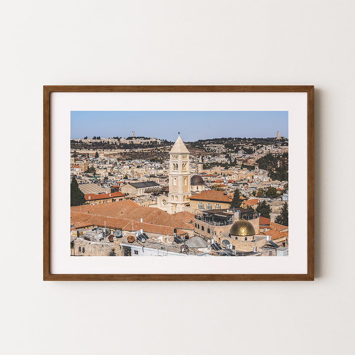 Jerusalem wall art, Church of the Redeemer Jerusalem, Christian wall art, Holy Land photography, Jerusalem poster, Christian home decor, fine art print, Israel photography, religious art print, sacred architecture art