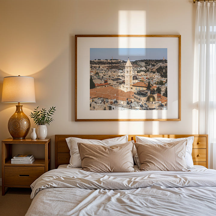 Jerusalem wall art, Church of the Redeemer Jerusalem, Christian wall art, Holy Land photography, Jerusalem poster, Christian home decor, fine art print, Israel photography, religious art print, sacred architecture art