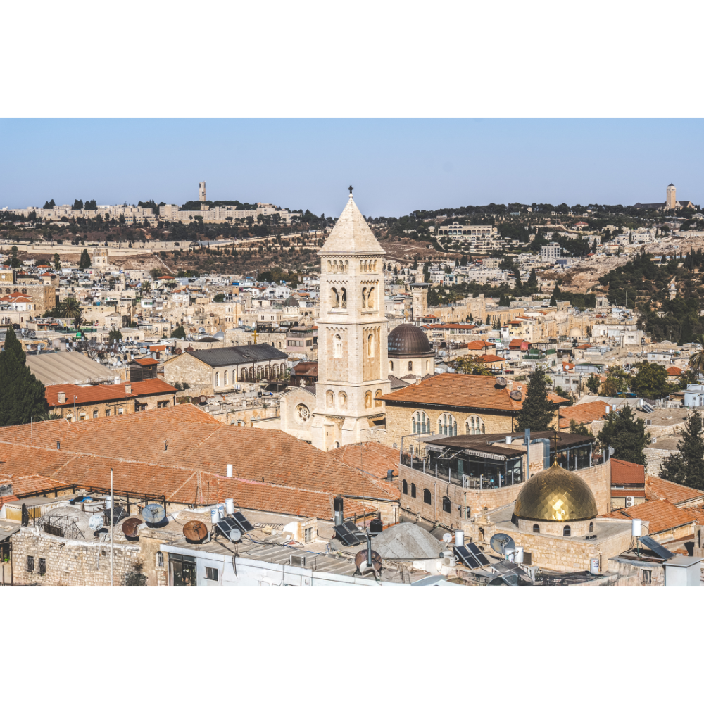 Jerusalem wall art, Church of the Redeemer Jerusalem, Christian wall art, Holy Land photography, Jerusalem poster, Christian home decor, fine art print, Israel photography, religious art print, sacred architecture art