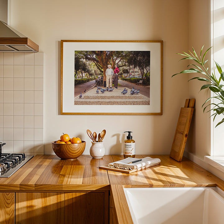 David Ben-Gurion Tel Aviv wall art, Tel Aviv street photography print, Israeli heritage wall art, David Ben-Gurion art print, Tel Aviv city photography artwork, Israeli history wall decor, fine art photography Tel Aviv, cultural Israel wall art, Tel Aviv urban photography print