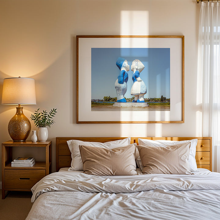 Amsterdam wall art, Dutch Kissing Couple print, Romantic Amsterdam poster, Fine art Amsterdam print, Kissing Couple wall decor, Amsterdam fine art photography