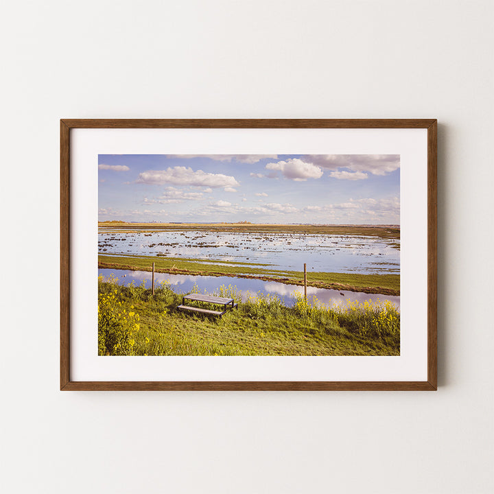 Dutch landscape wall art, Netherlands wall art, polder photography, Durgerdam print, moody landscape poster, fine art photography print, Dutch countryside art, scenic Dutch wall decor, Amsterdam region photo print, rural Netherlands artwork