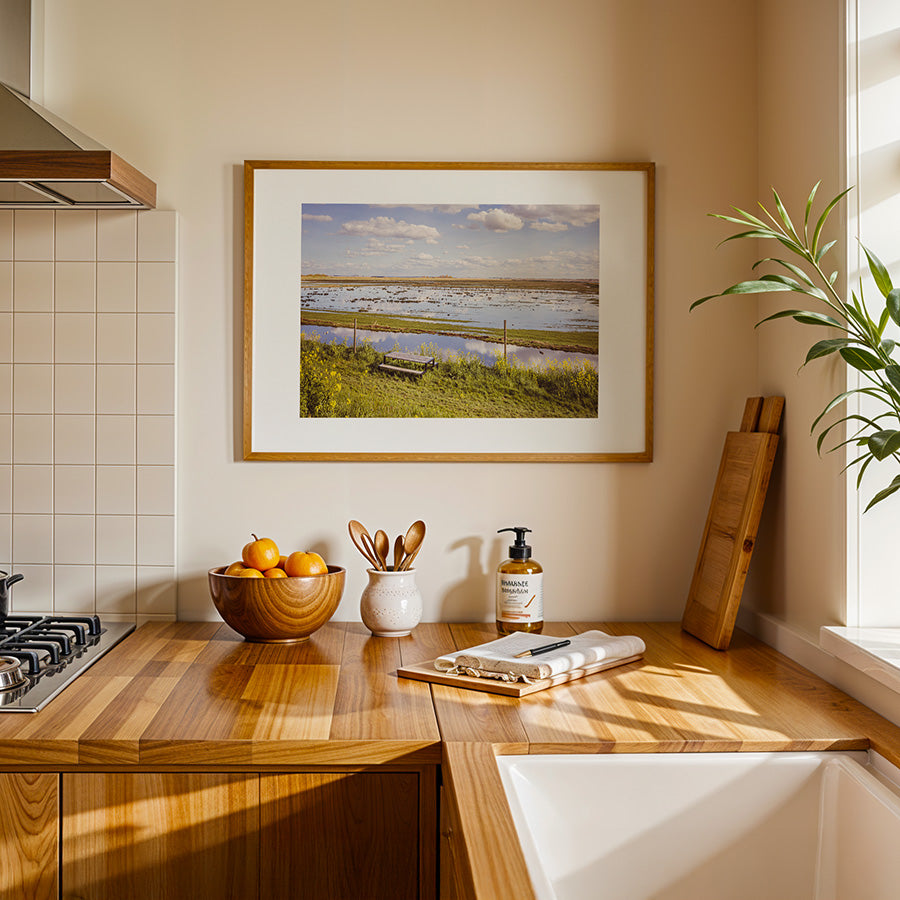 Dutch landscape wall art, Netherlands wall art, polder photography, Durgerdam print, moody landscape poster, fine art photography print, Dutch countryside art, scenic Dutch wall decor, Amsterdam region photo print, rural Netherlands artwork