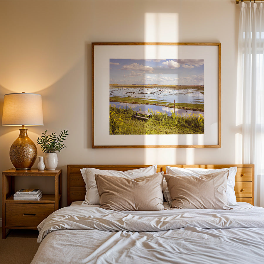 Dutch landscape wall art, Netherlands wall art, polder photography, Durgerdam print, moody landscape poster, fine art photography print, Dutch countryside art, scenic Dutch wall decor, Amsterdam region photo print, rural Netherlands artwork