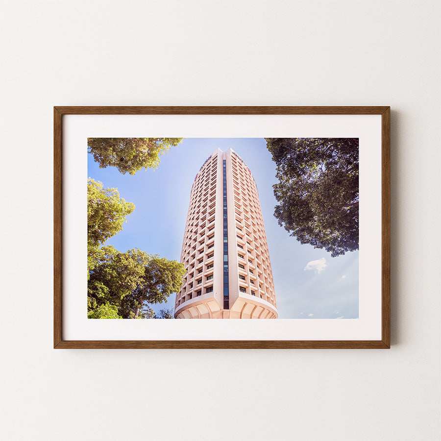 Tel Aviv wall art, Europe Tower print, Tel Aviv poster, brutalist architecture art, Tel Aviv photography, Israel fine art, Tel Aviv travel print, urban photography print, cityscape wall art, fine art Tel Aviv, architectural poster, brutalist wall decor, modern city wall art