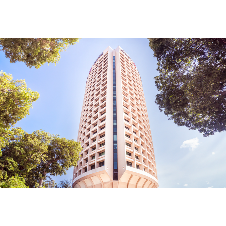 Tel Aviv wall art, Europe Tower print, Tel Aviv poster, brutalist architecture art, Tel Aviv photography, Israel fine art, Tel Aviv travel print, urban photography print, cityscape wall art, fine art Tel Aviv, architectural poster, brutalist wall decor, modern city wall art