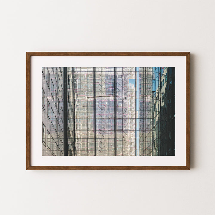 Brussels wall art, European Quarter Brussels print, Brussels photography print, Brussels poster, modern architecture wall art, glass facade print, Belgium wall art, contemporary city wall art, fine art photography print