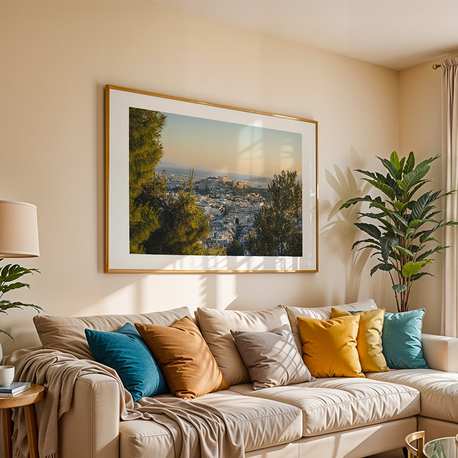 Acropolis wall art, Athens wall art, Athens cityscape print, Acropolis print, Parthenon wall art, Athens photography print, Greece wall art, Athens poster, Greek architecture wall art, Athens fine art print, Mediterranean wall art, Greece photography print