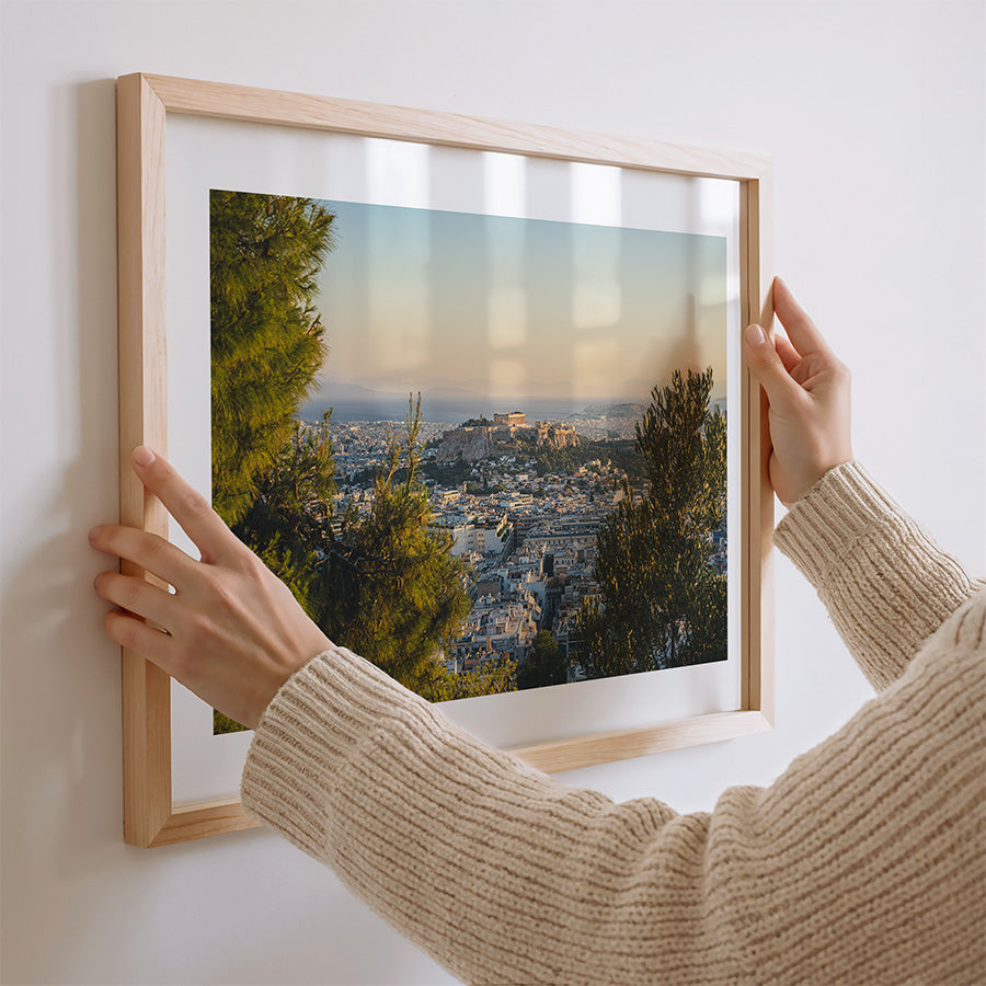 Acropolis wall art, Athens wall art, Athens cityscape print, Acropolis print, Parthenon wall art, Athens photography print, Greece wall art, Athens poster, Greek architecture wall art, Athens fine art print, Mediterranean wall art, Greece photography print
