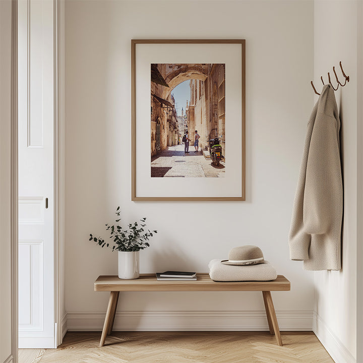 Jerusalem wall art, Old City poster, Israel photography print, Middle Eastern fine art, Jerusalem street print, authentic travel wall decor, timeless architecture photo, Jerusalem print, Israel wall art, street scene poster