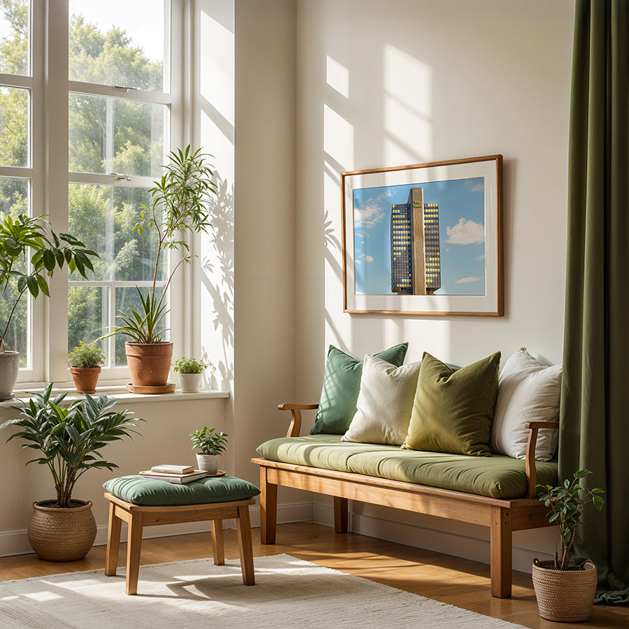 Tel Aviv wall art, Tel Aviv poster, Tel Aviv print, Bauhaus architecture art, Israeli modernist wall art, Migdal HaMea print, brutalist architecture art, urban photography print, fine art Tel Aviv, minimalist architecture poster, museum-quality print