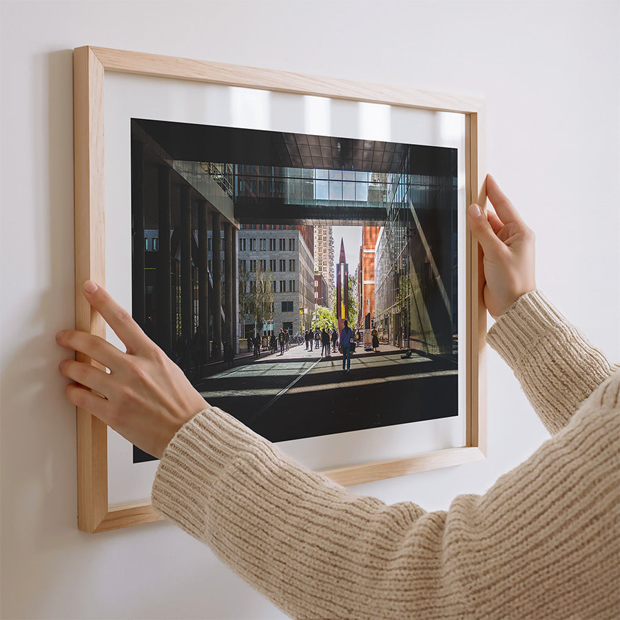 Den Haag architecture wall art, The Hague modern architecture print, Den Haag city photography print, The Hague urban wall art, modern cityscape Netherlands print, Den Haag street photography print, Dutch city architecture wall art, The Hague fine art photography print, Netherlands urban wall art, Den Haag skyline photography