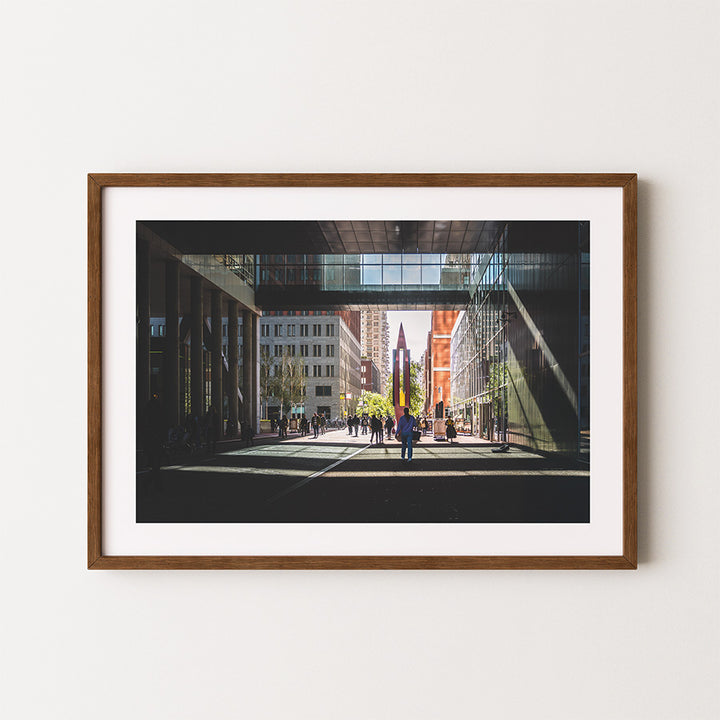Den Haag architecture wall art, The Hague modern architecture print, Den Haag city photography print, The Hague urban wall art, modern cityscape Netherlands print, Den Haag street photography print, Dutch city architecture wall art, The Hague fine art photography print, Netherlands urban wall art, Den Haag skyline photography