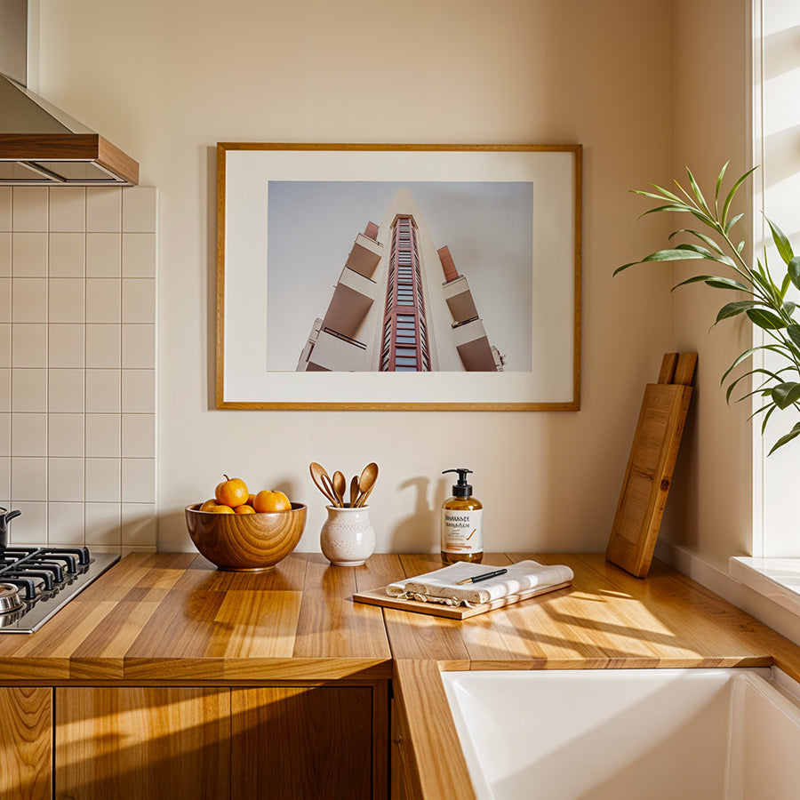 Bauhaus wall art, modern Tel Aviv architecture print, Israel fine art photo, minimalist Bauhaus print, geometric wall decor, architectural photography, Bauhaus design print, White City Tel Aviv, Bauhaus poster, clean line art